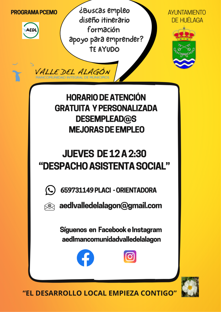 Imagen HORARIO HUELAGA ORIENTADORA