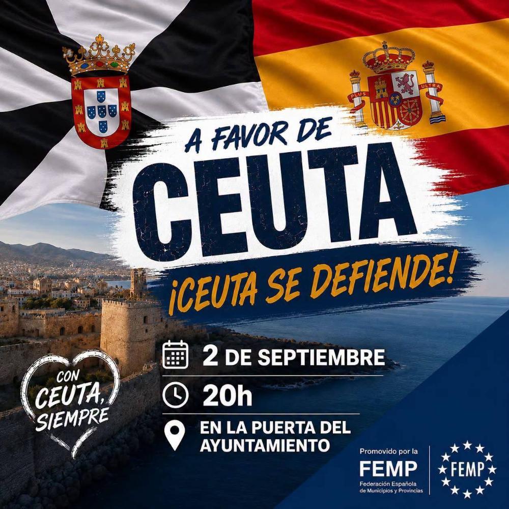 Imagen Concentración en los ayuntamientos-Día de Ceuta